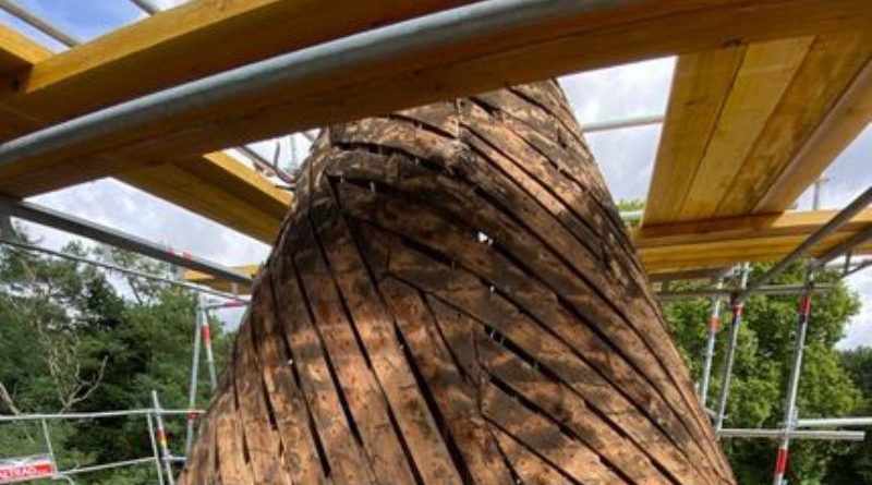 charpente tour manoir