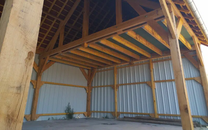 Charpentes pour hangars, manèges & bâtiments agricoles