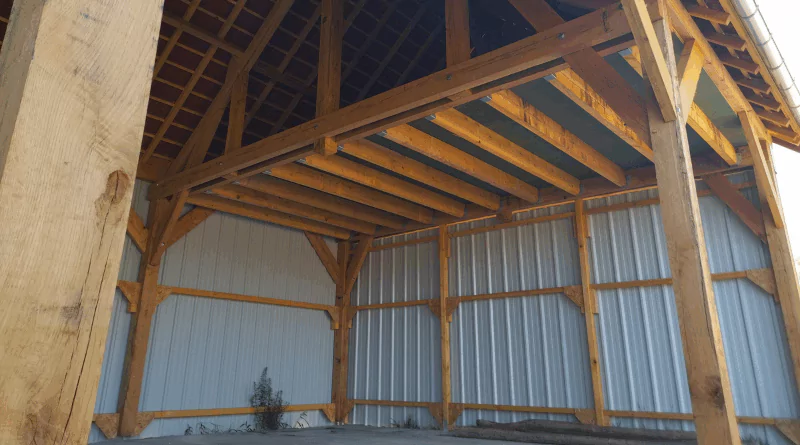 charpente hangar 41